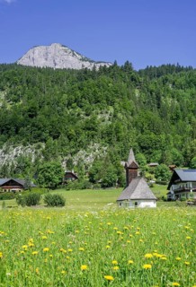 Church of St. Raphael in spring