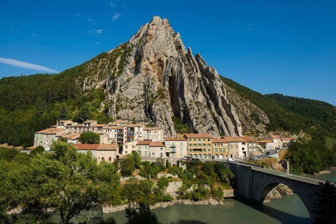 Bridge over the river Durance