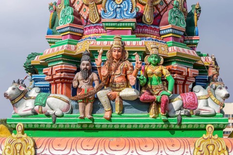 Detail of the top