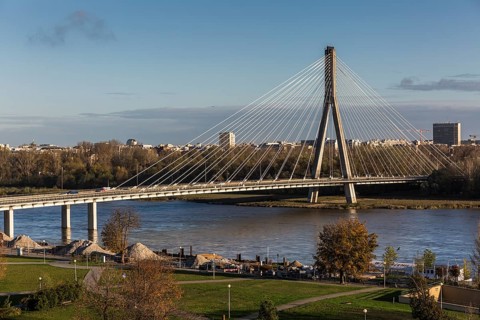 Åšwietokrzyski Bridge or Holy Cross Bridge