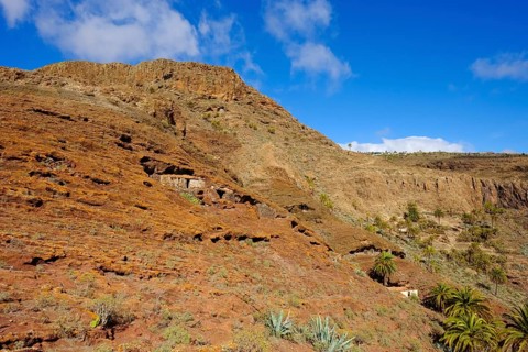 Ancient cave dwelling on Calvario Mountain