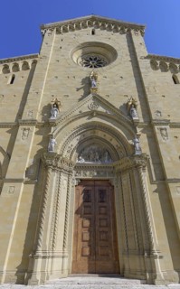 Main Entrance of Arezzo Cathedral