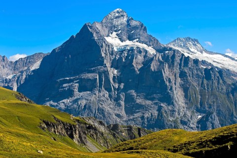 In the hiking area Grindelwald First