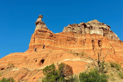 Hikers on the Light House Trail