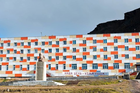 Renovated block of flats