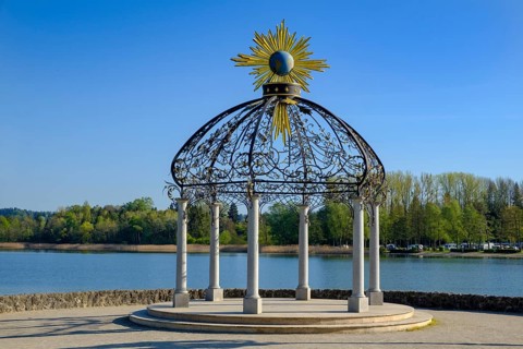 Pavilion at Waginger See