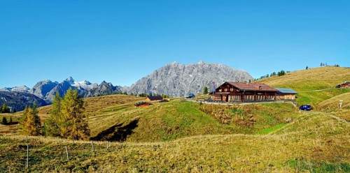 Gotzenalm with Watzmann East Wall