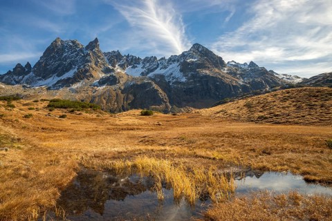 Silbertaler Winterjochle in autumn