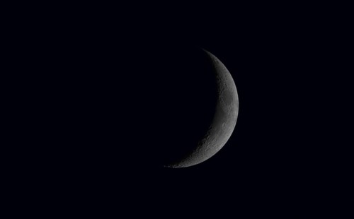 Increasing moon