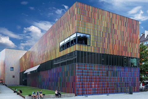 Colorful facade