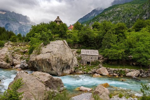 River Theth in Theth