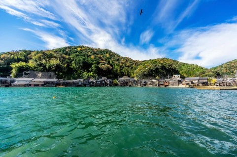 Fishing village by the sea