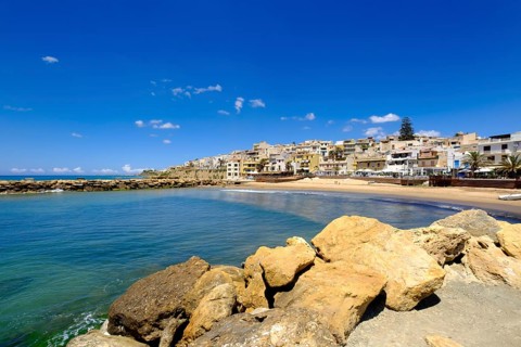 Holiday resort by the sea