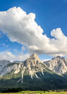 View of Ehrwalder Sonnenspitze