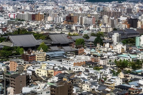 View from the Kyoto Tower