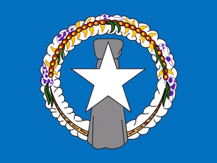 Official national flag of the Northern Mariana Islands