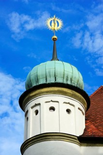 Spire of the gender house Goldener Turm