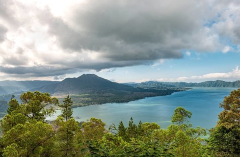 View of Lake Danau Batur