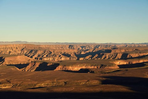 Evening at Fish River Canyon