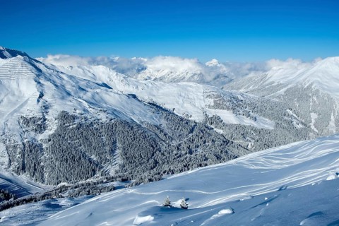 Sonntagskopfl in front of the Karwendel Mountains