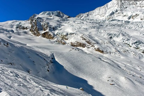 Skiing area Saas-Fee