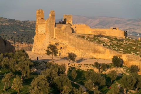 Viewpoint and ruins of a former fort