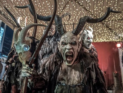 Krampus with mask