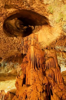 Stalactites and stalagmites