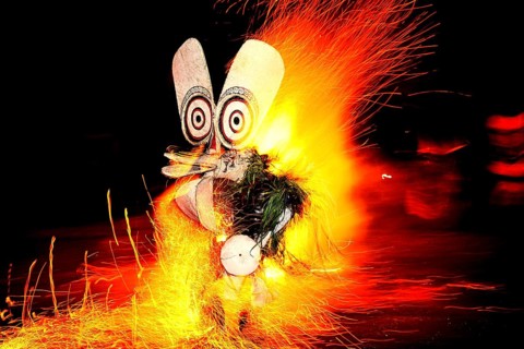 Baining Fire Dance