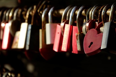 Love padlocks