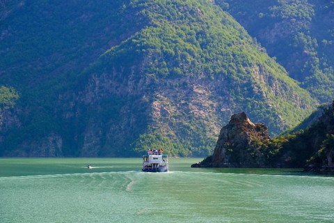 Car Ferry to Koman Reservoir
