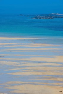Turquoise water and sandy beach