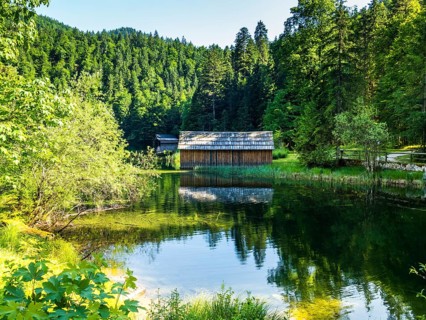Fischerhutte am Toplitzsee