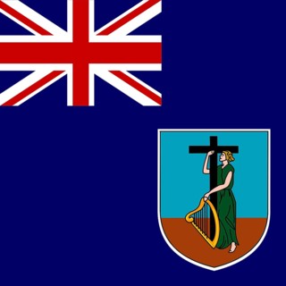 Official national flag of Montserrat