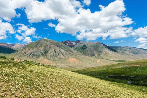 Road to Song Kol Lake