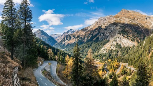 Hairpin bend