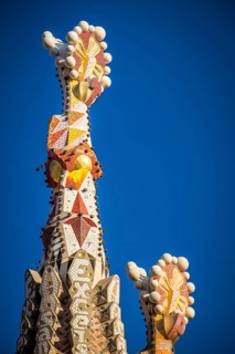 Basilica de la Sagrada Familia of architect Antoni Gaudi