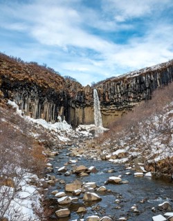 Svartifoss Waterfall