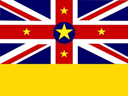 Official national flag of Niue