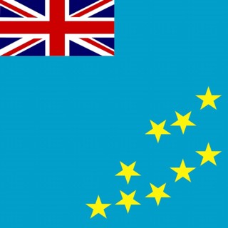 Official national flag of Tuvalu