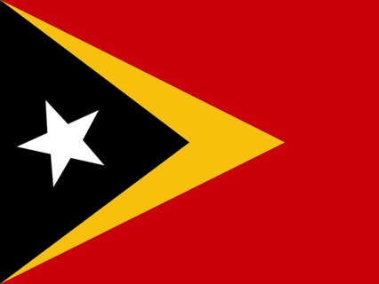 Official national flag of Timor-Leste