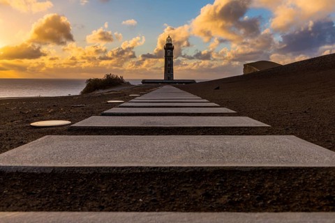 Lighthouse Farol da Ponta dos Capelinhos