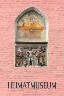 Religious relief at the museum of local history
