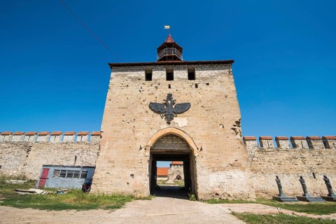 Entrance gate to the Bender fortress
