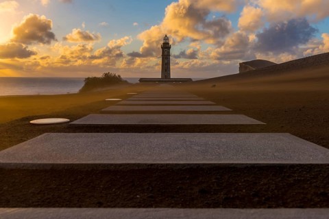 Lighthouse Farol da Ponta dos Capelinhos