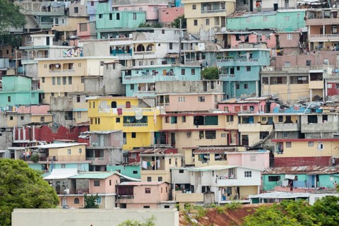 Colourful houses