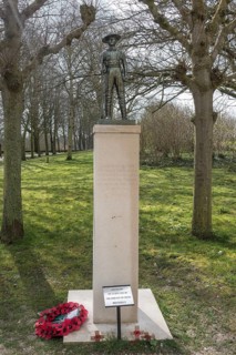 Monument for soldiers from Nepal