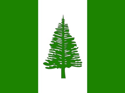 Official national flag of Norfolk Island