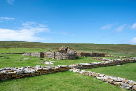 Settlement remains from an 11th century monastery