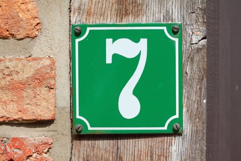 Green number plate